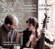 CPE Bach /Abel - Sonatas for Viola da Gamba & Fortepiano | Pan Classics PC10252