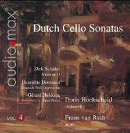 Dutch Cello Sonatas Vol.4 | Audiomax AUD9031703