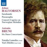 Halvorsen / Bruni - Works for Violin | Naxos 8572522