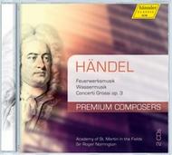 Handel - Fireworks, Water Music, Concerti Grossi Op.3 | Haenssler Classic 94601