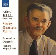 Hill - String Quartets Vol.4 | Naxos 8572844