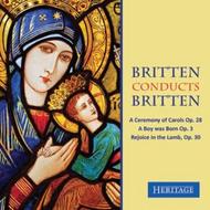 Britten conducts Britten | Heritage HTGCD232