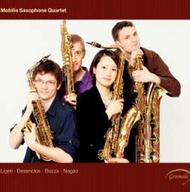 Mobilis Saxophone Quartet play Ligeti, Desenclos, Bozza & Nagao | Gramola 98937