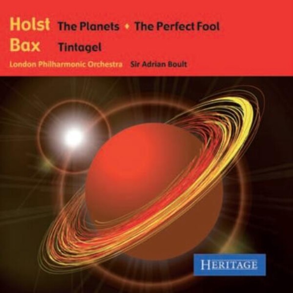Holst & Bax - Orchestral Works | Heritage HTGCD233