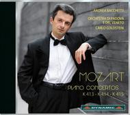 Mozart - Piano Concertos K413, K414 & K415 | Dynamic CDS713