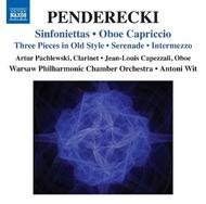 Penderecki - Sinfoniettas, Oboe Capriccio, etc