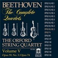 Beethoven - Complete Quartets Vol.5 | Delos DE3035