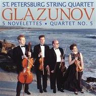 Glazunov - String Quartet No.5, Five Novelettes | Delos DE3262