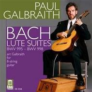 J S Bach - Lute Suites (on guitar) | Delos DE3258
