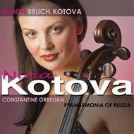 Nina Kotova plays Bloch, Bruch & Kotova | Delos DE3305
