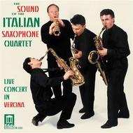 The Sound of the Italian Saxophone Quartet: Live Concert in Verona | Delos DE3333