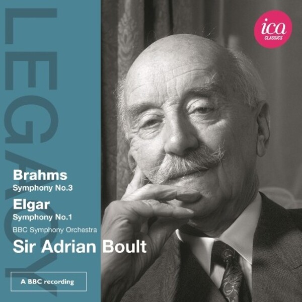 Adrian Boult conducts Brahms & Elgar | ICA Classics ICAC5063