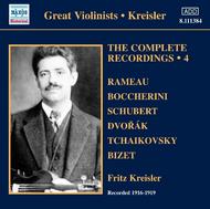 Kreisler - The Complete Recordings Vol.4 | Naxos - Historical 8111384