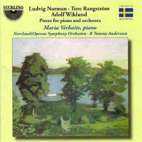 Norman, Rangstrom, Wiklund - Pieces for Piano and Orchestra | Sterling CDS1095