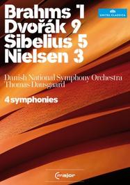 Brahms / Dvorak / Sibelius / Nielsen - 4 Symphonies (DVD) | C Major Entertainment 710508