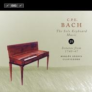 CPE Bach - The Solo Keyboard Music Vol.25: Sonatas 1740-47