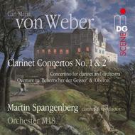 Weber - Clarinet Concertos Nos 1 & 2, Concertino, Overtures | MDG (Dabringhaus und Grimm) MDG9011754