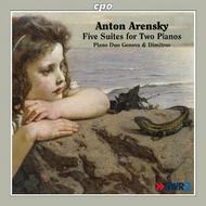Arensky - Five Suites for Two Pianos | CPO 7776512