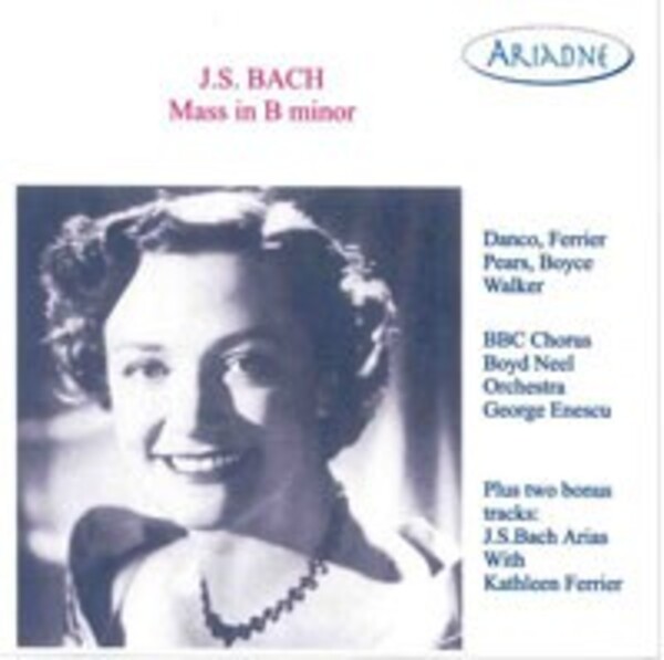 Bach - Mass in B minor | Somm ARIADNE5000