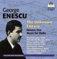 The Unknown Enescu Vol.1: Music for Violin | Toccata Classics TOCC0047
