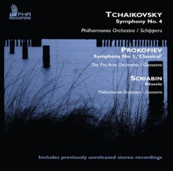 Tchaikovsky - Symphony No.4 / Prokofiev - Symphony No.1 / Scriabin - Reverie | First Hand Records FHR016