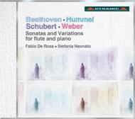 Beethoven / Hummel / Schubert / Weber - Sonatas and Variations for Flute and Piano | Dynamic CDS728