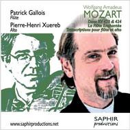Mozart - Duos K423/424, The Magic Flute (transcriptions for flute and viola) | Saphir Productions LVC1124