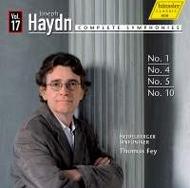 Haydn - Complete Symphonies Vol.17: Nos 1, 4, 5 & 10