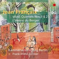 Francaix - Wind Quintets Nos 1 & 2, L�Heure du Berger | MDG (Dabringhaus und Grimm) MDG6030557