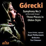 Gorecki - Symphony No.3, 3 Pieces in Olden Style | Alto ALC1204
