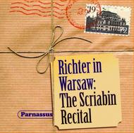 Richter in Warsaw: The Scriabin Recital | Parnassus PACD96053