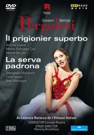 Pergolesi - Il prigionier superbo / La serva padrona (DVD) | Arthaus 101654