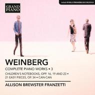 Weinberg - Complete Piano Works Vol.3