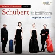 Schubert - String Quartets Vol.1 | Brilliant Classics 94315
