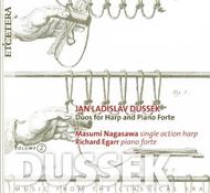 Dussek - Duos for Harp and Piano Forte | Etcetera KTC1436