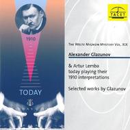 Glazunov & Lemba today playing their 1910 interpretations