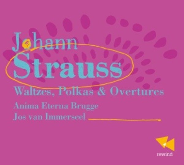 J Strauss - Waltzes, Polkas & Overtures | Rewind REW505