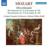 Mozart - Divertimenti Nos 11 & 17 | Naxos 8570990
