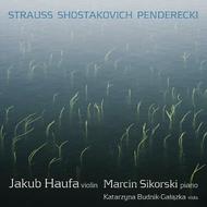 R Strauss / Shostakovich / Penderecki - Violin Sonatas | CD Accord ACD1842