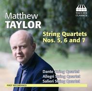 Matthew Taylor - String Quartets | Toccata Classics TOCC0144