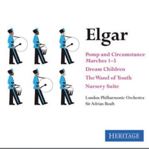 Elgar - Pomp and Circumstance Marches, Dream Children, etc | Heritage HTGCD250