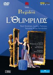 Pergolesi - LOlimpiade (DVD) | Arthaus 101650