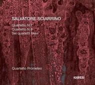 Sciarrino - Quartets Nos 7 & 8, Sei Quartetti Brevi | Kairos KAI0013212