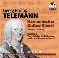 Telemann - Harmonischer GottesDienst Vol.5 | Toccata Classics TOCC0102
