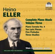 Heino Eller: Complete Piano Music Vol.3 | Toccata Classics TOCC0161