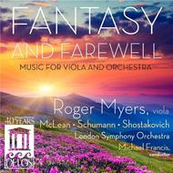 Fantasy and Farewell: Music for Viola & Orchestra | Delos DE3441