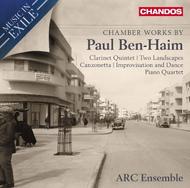 Music in Exile: Chamber Works by Paul Ben-Haim | Chandos CHAN10769