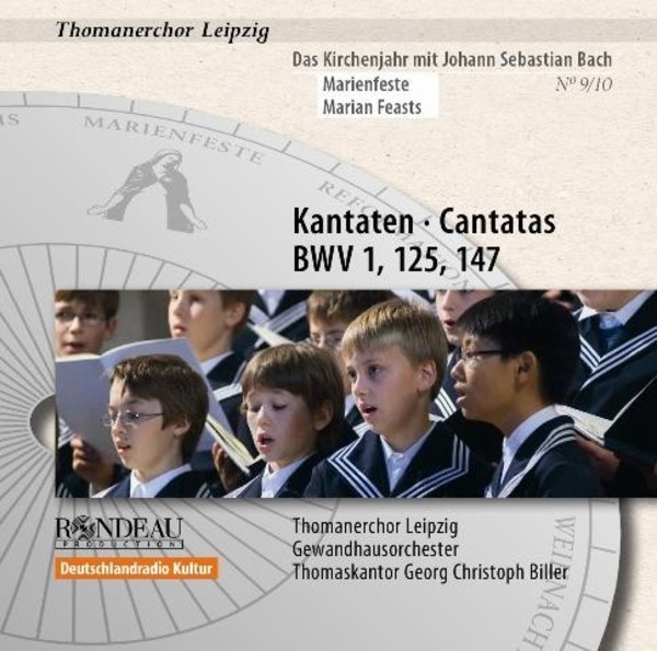 The Liturgical Year with J S Bach: Cantatas for Marian Feasts | Rondeau ROP4039