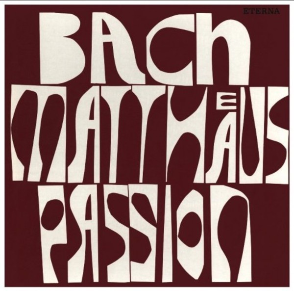 J S Bach - St Matthew Passion (LP)