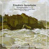 Friedrich Gernsheim - Symphonies Nos 1 & 3 | CPO 7777582
